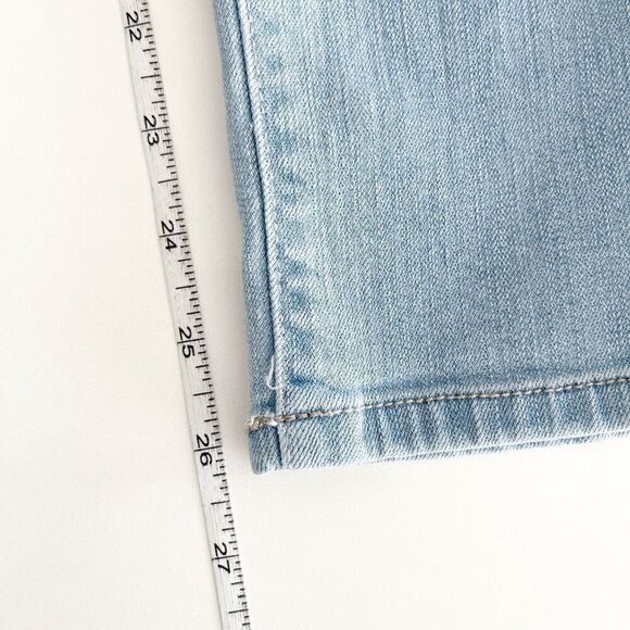 Kensie Womens Light Wash Classic Denim Straight Jeans Blue Size 8 - Picture 7 of 8